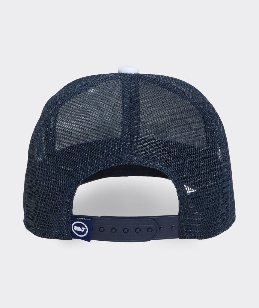 Boys' Oversized Americana Whale Patch Trucker Hat