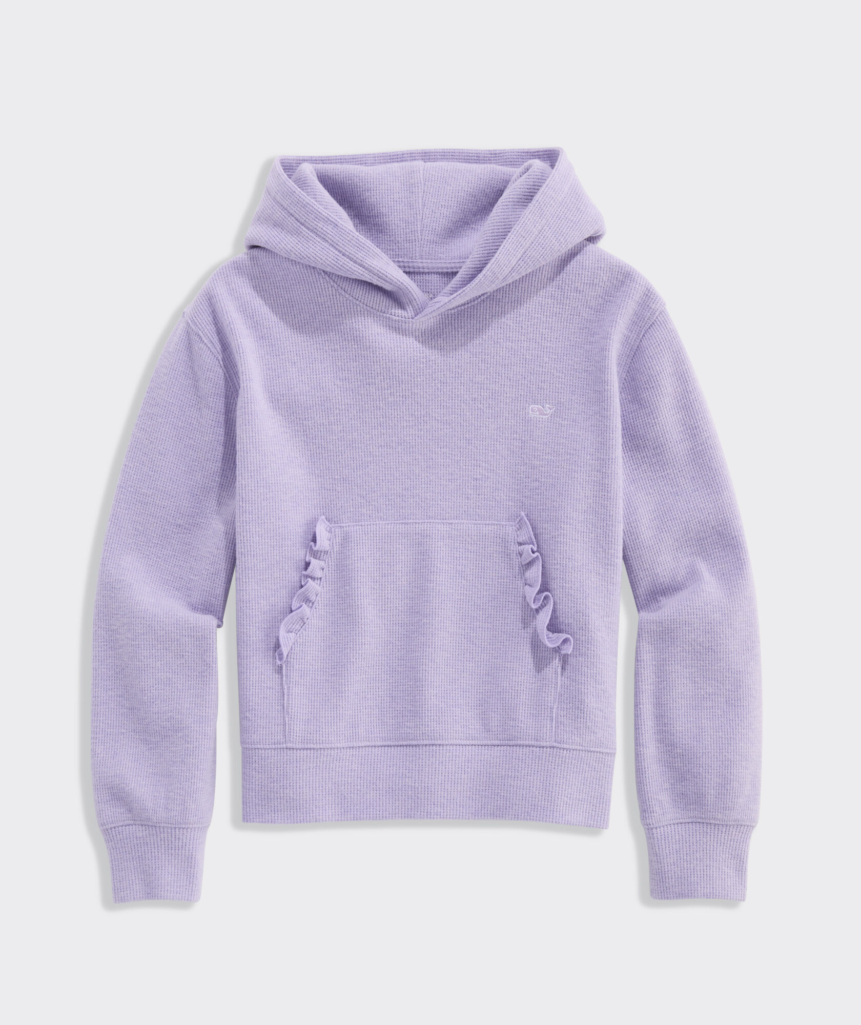 Girls' Waffle Hoodie
