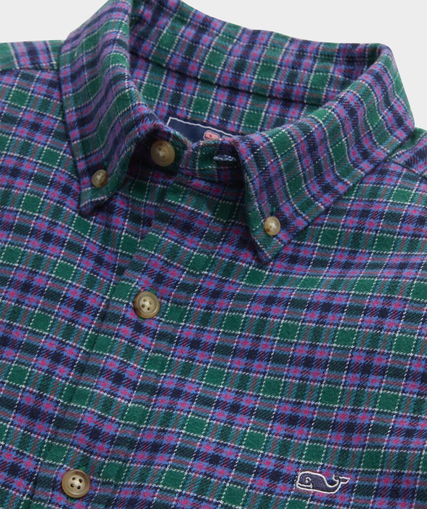 Stretch Flannel Check Shirt