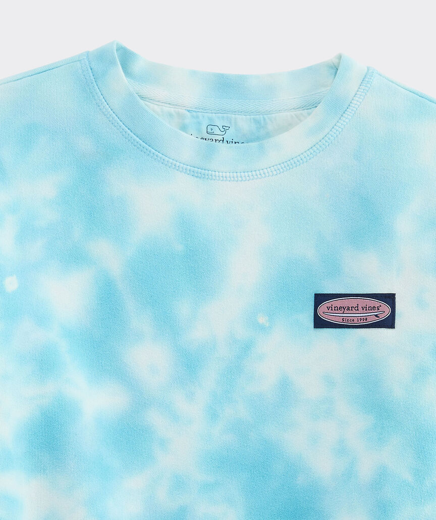 Boys' Tie-Dye Surf Terry Crewneck