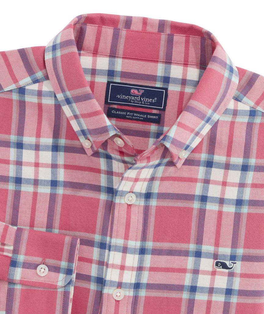 OUTLET Flannel Plaid Shirt