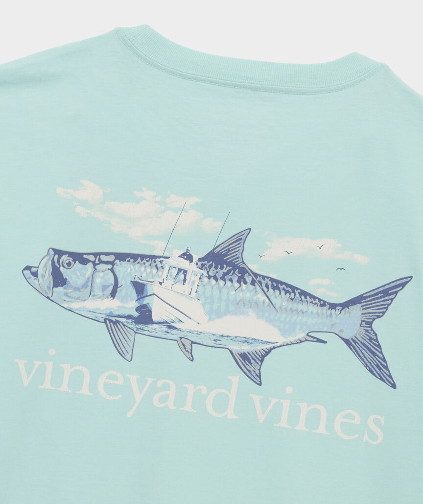 Center Console Tarpon Scenic Short-Sleeve Pocket Tee