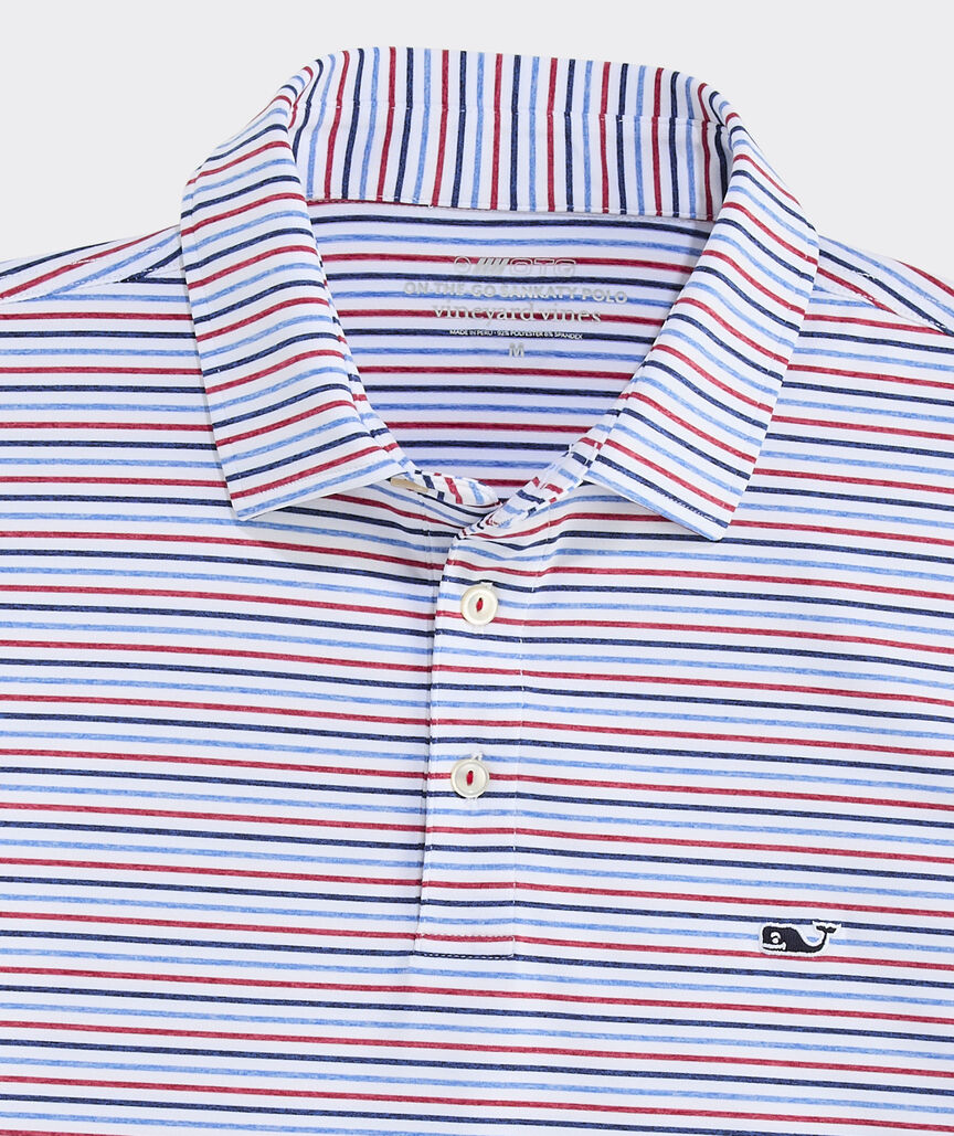 Performance Bradley Stripe Sankaty Polo