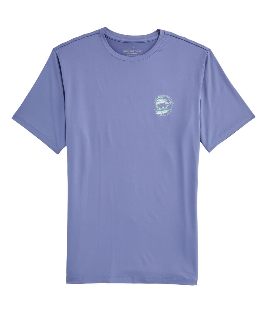 OUTLET Tuna Circle Short-Sleeve Performance Tee