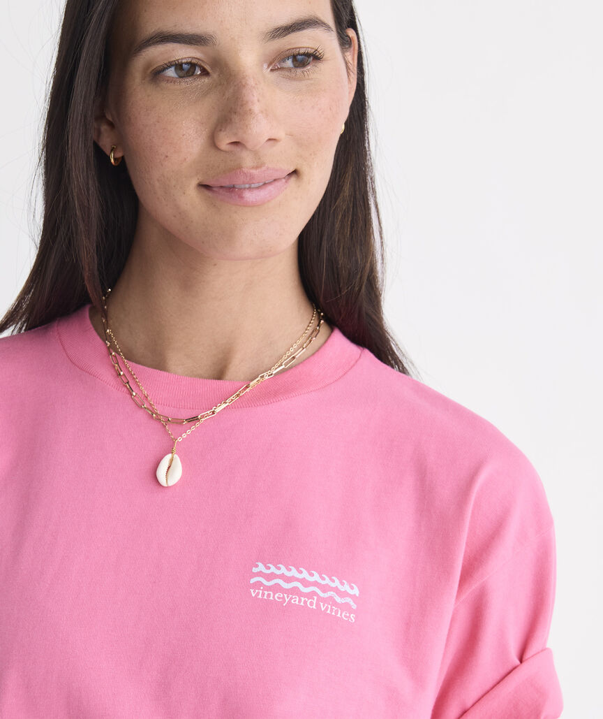 Women's Vitamin Sea Boyfriend Crew Short-Sleeve Tee