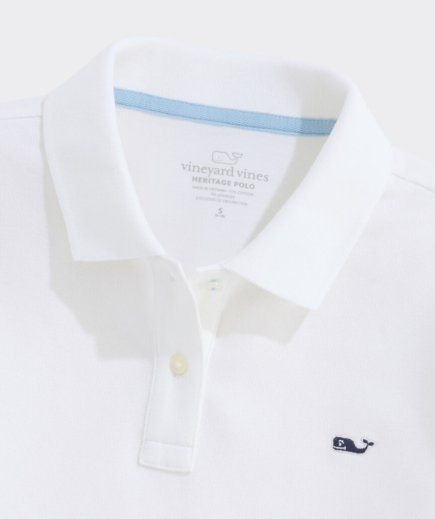 Girls' Heritage Pique Polo