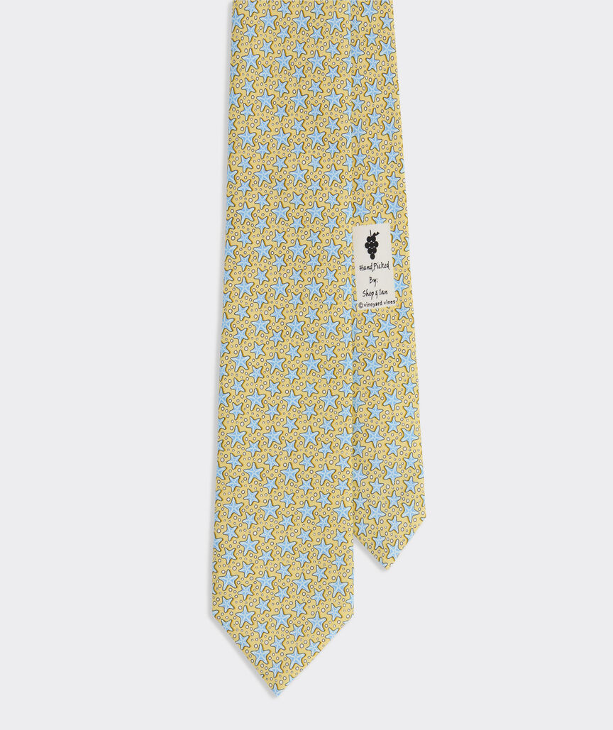 Starfish Silk Tie