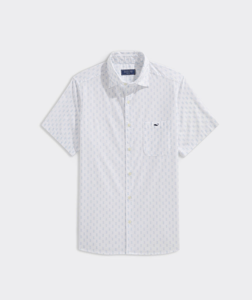 Mens Sailing Knots Short-Sleeve Shirt