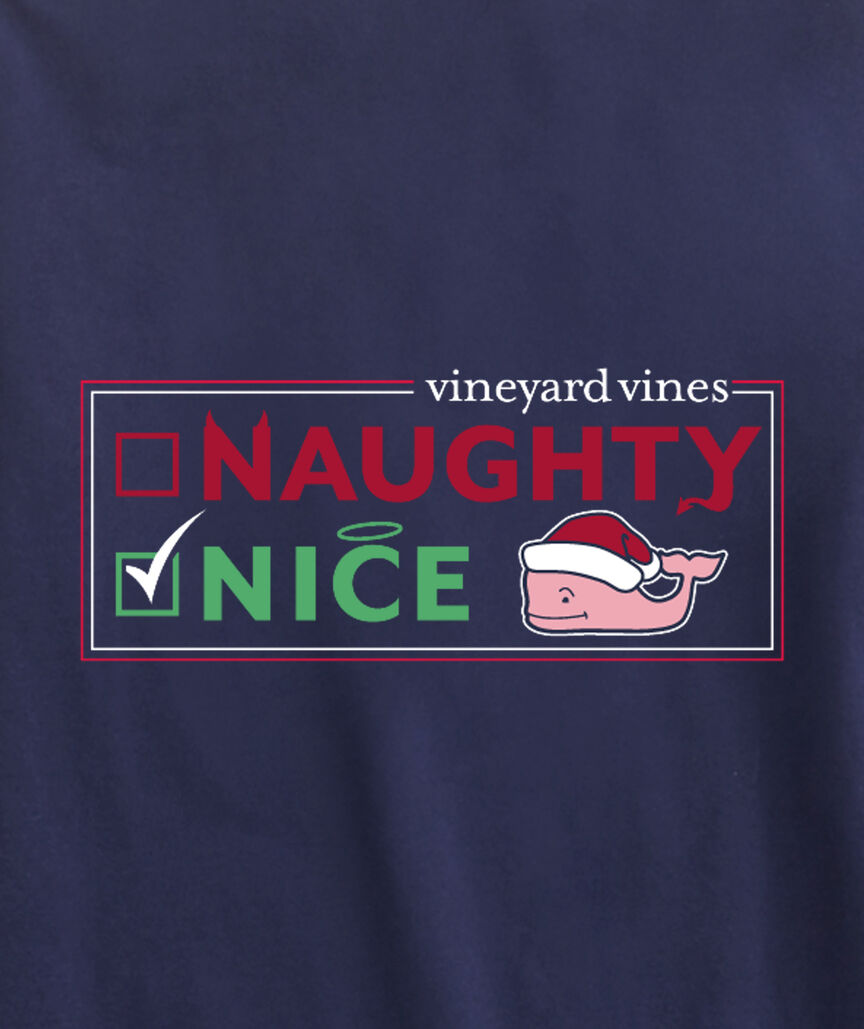 OUTLET Naughty Or Nice Long-Sleeve Tee