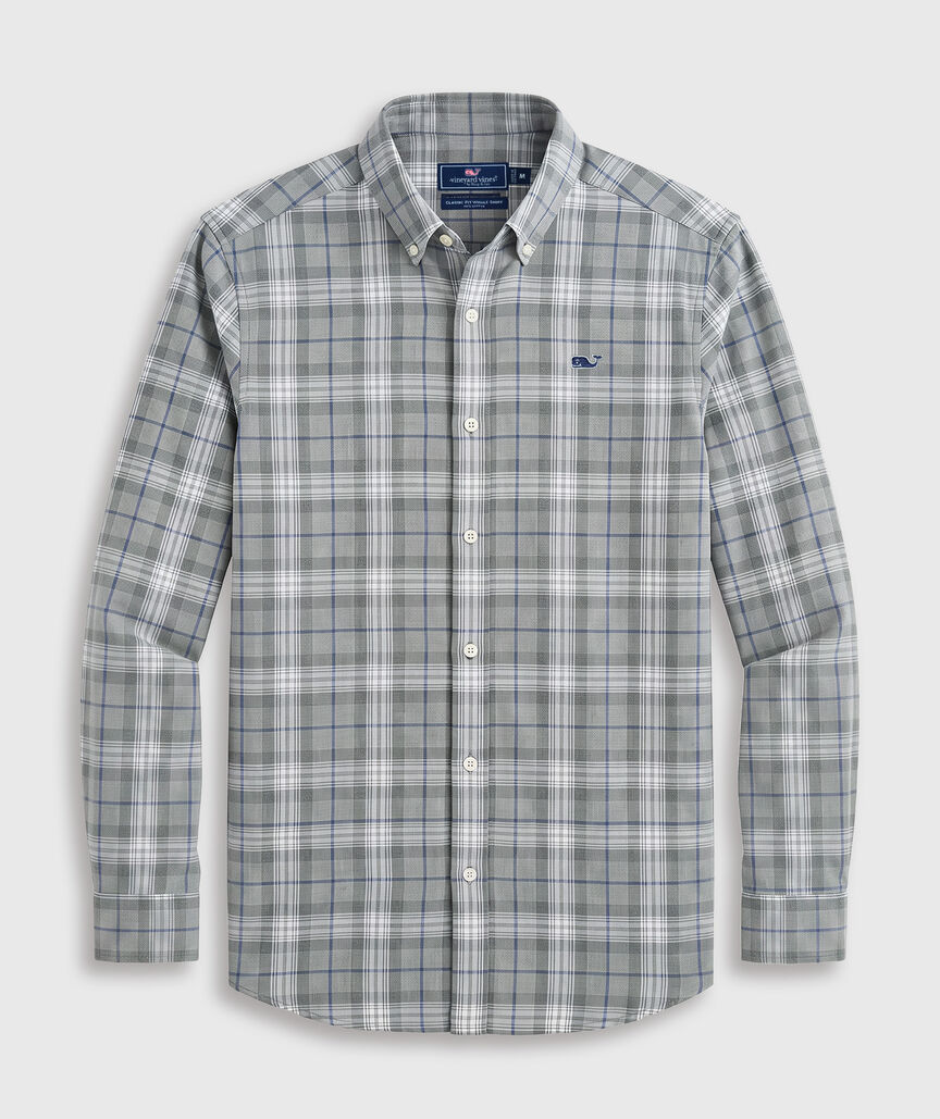 OUTLET Cotton Twill Plaid Shirt