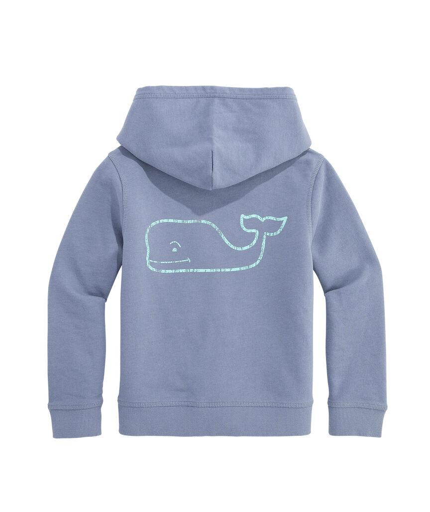 OUTLET Boys' Terry Vintage Whale Hoodie