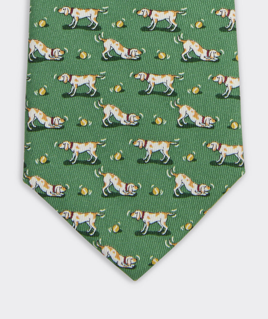 Boys' Play Fetch Silk Tie