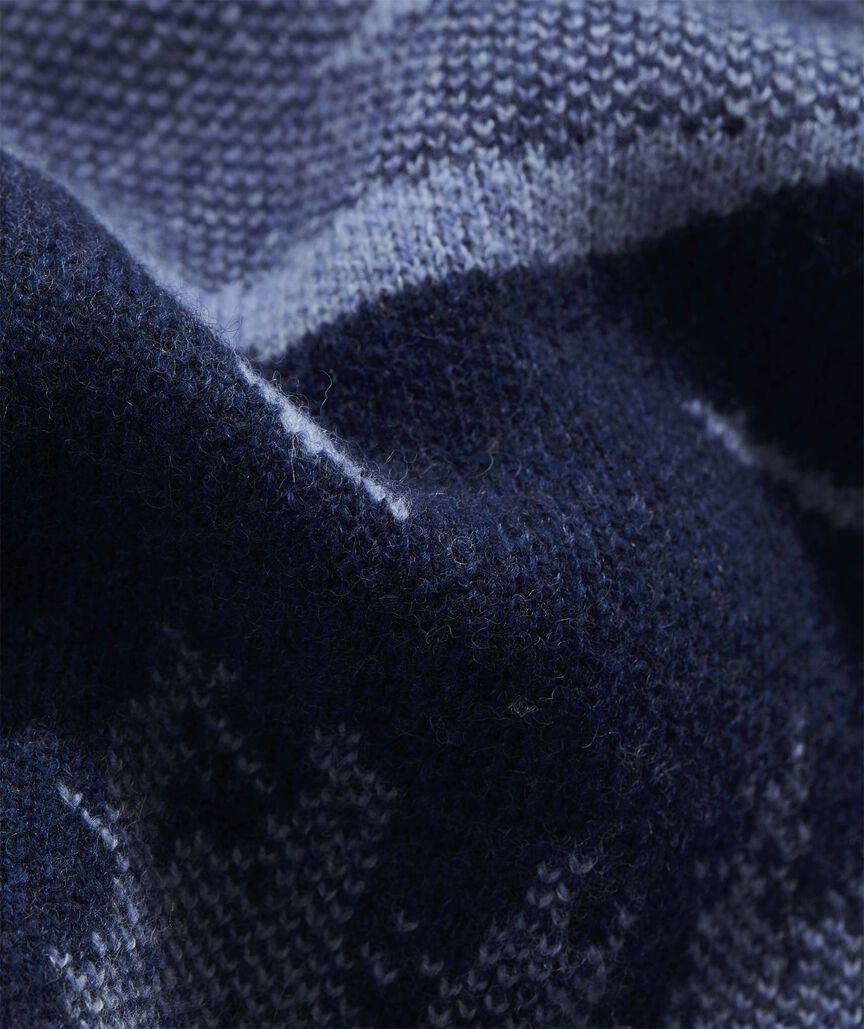 Merino Wool Mountain Scenic Cardigan