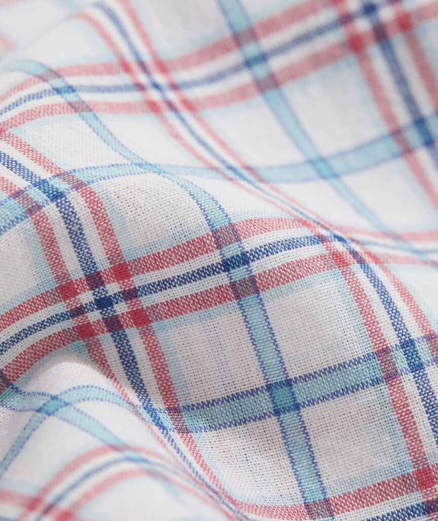 Cotton Madras Plaid Shirt