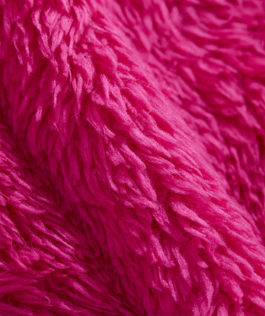 Girls' Teddy Fleece Snap Pullover