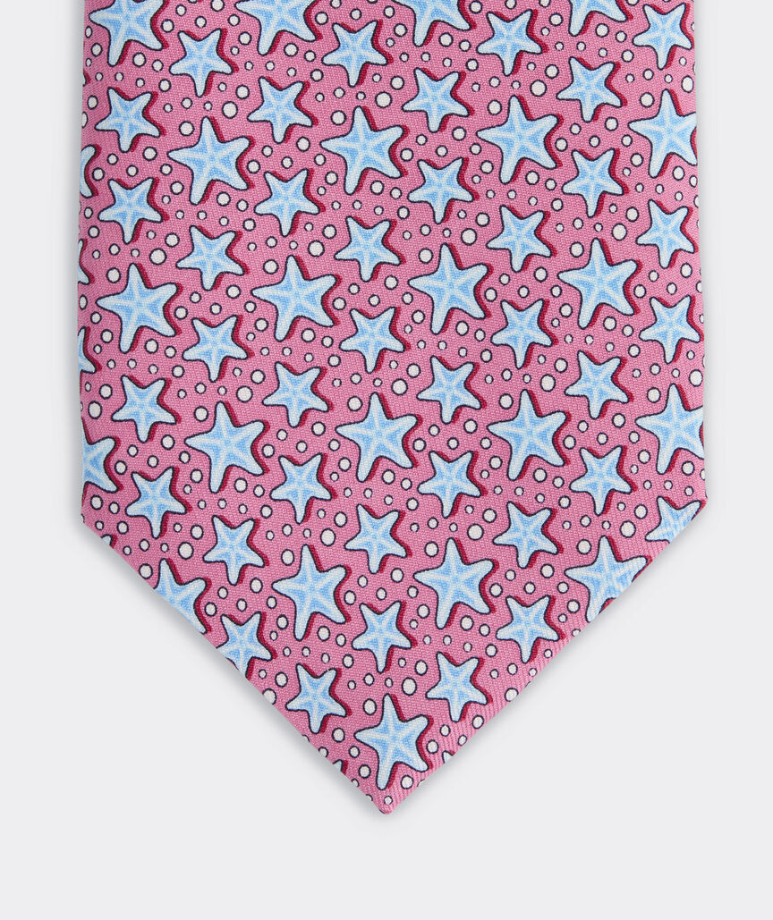 Starfish Silk Tie