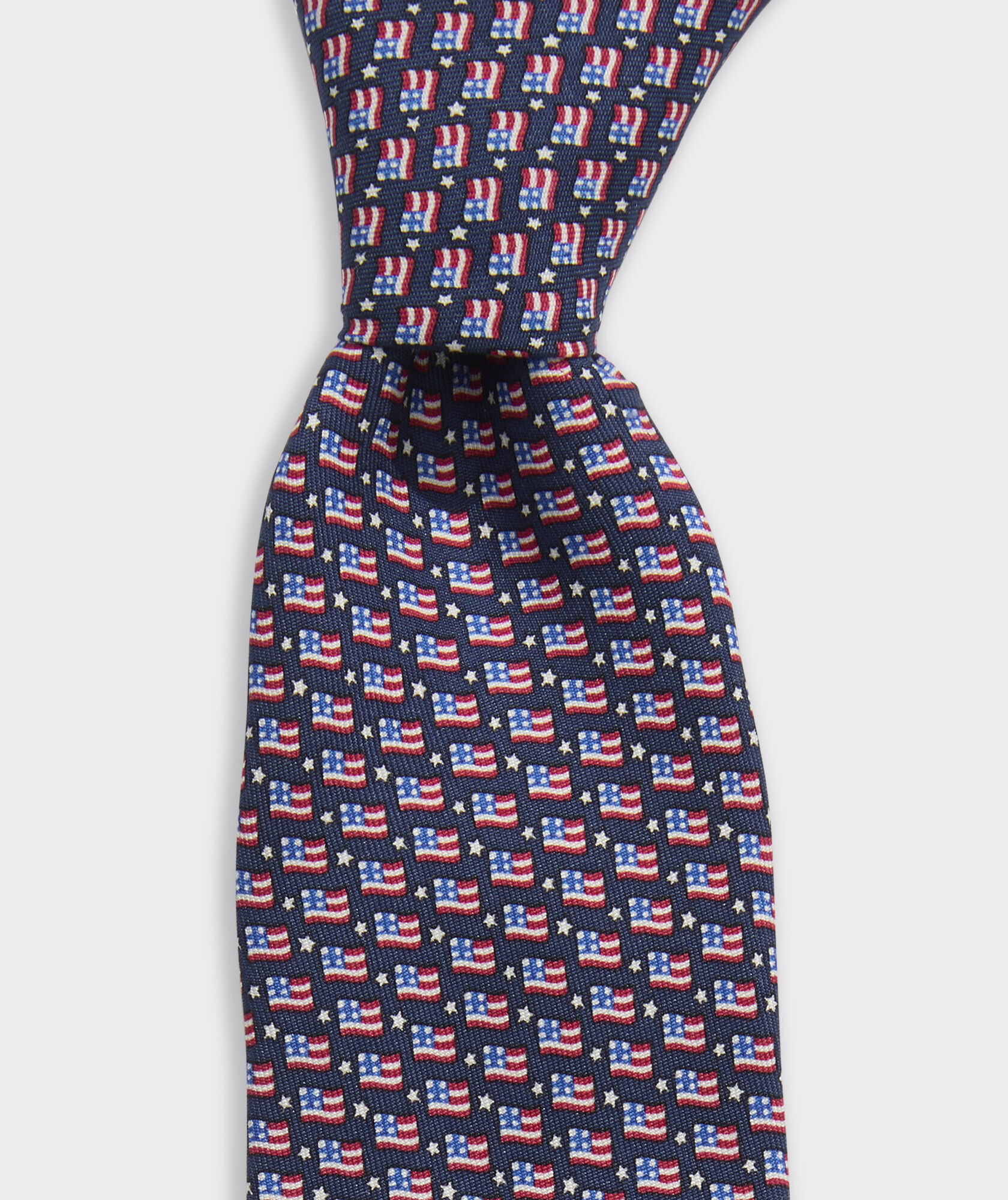 Boys' USA Flag Silk Tie