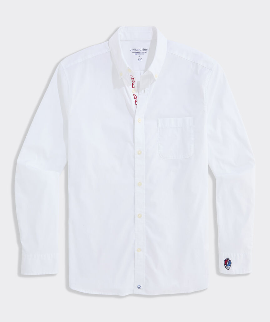 Grateful Dead x vineyard vines Performance Cotton Shirt