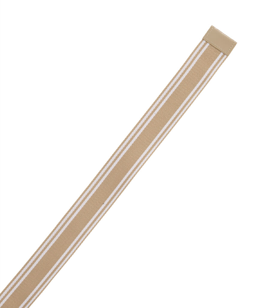 OUTLET Stripe D-Ring Belt