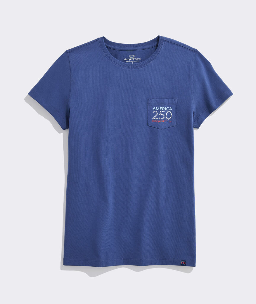 Women's America250 Short-Sleeve Pocket Tee