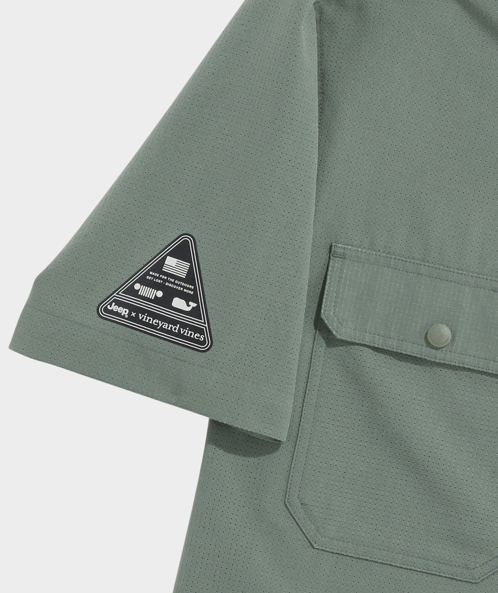 Jeep&reg; Collection Perforated Performance Short-Sleeve Shirt