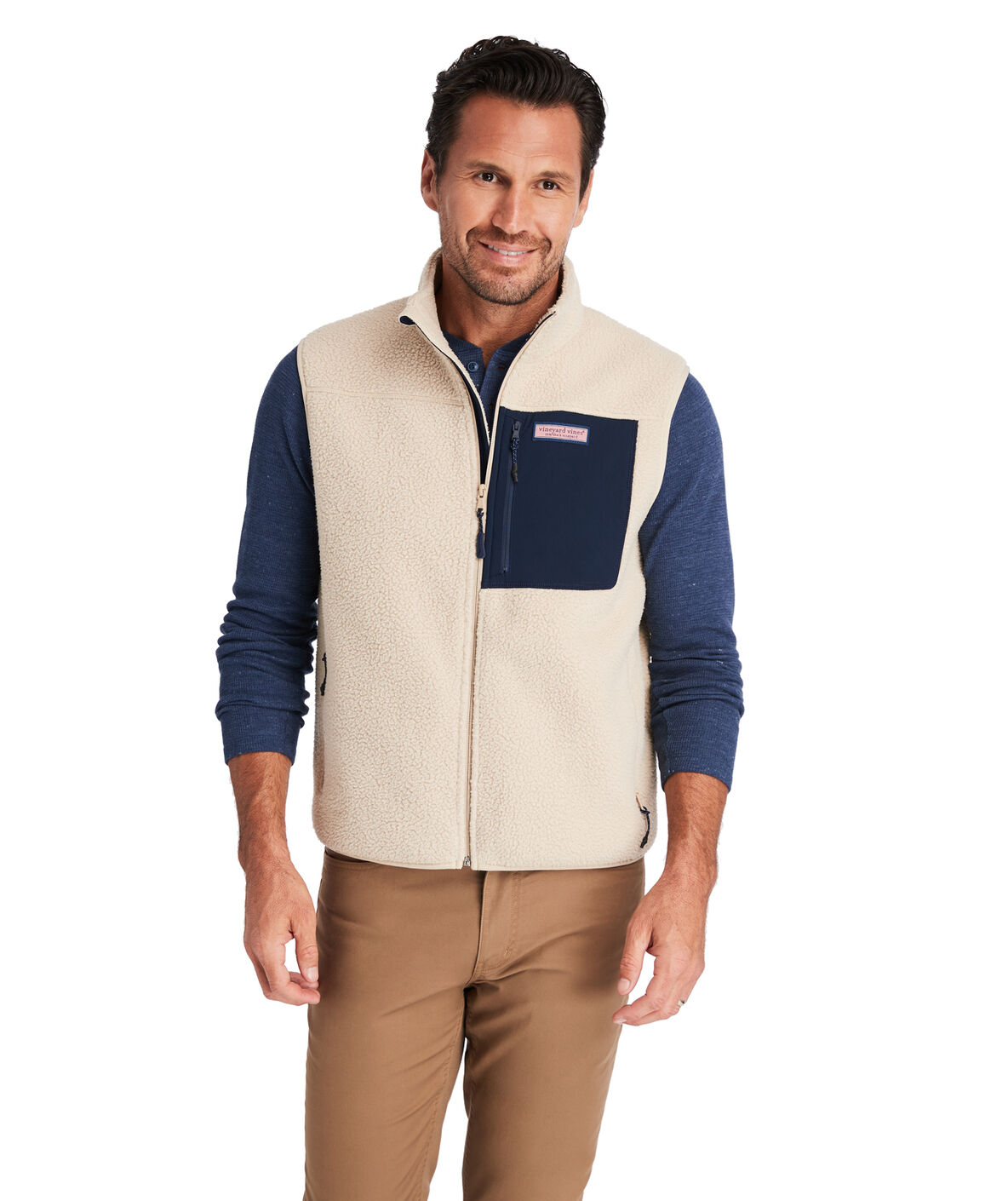Shop Stillwater Sherpa Vest at vineyard vines