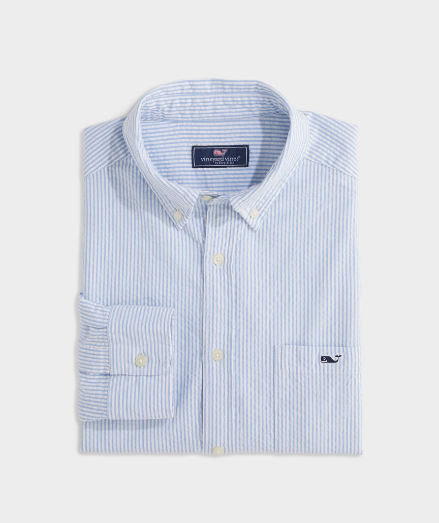 Stretch Seersucker Shirt