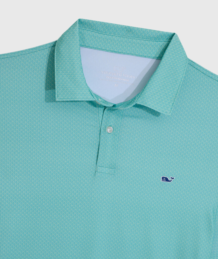 OUTLET Performance VV Whale Golf Polo