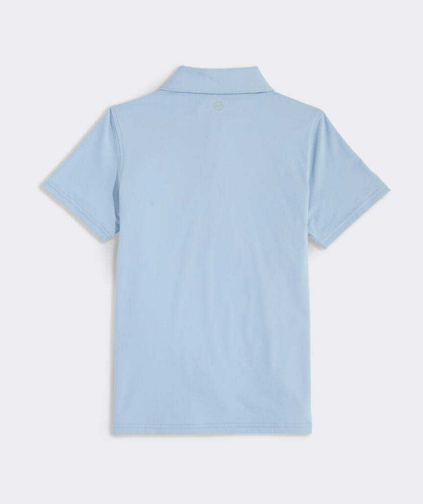 Boys' Performance Solid Sankaty Polo