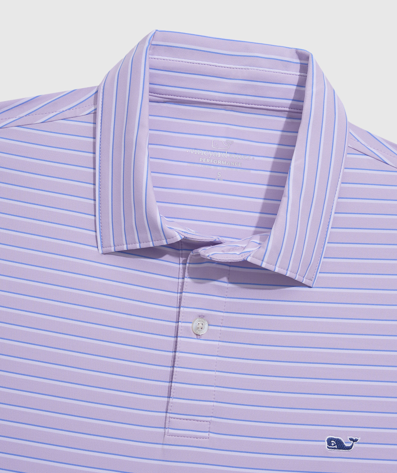 OUTLET Boys' Stripe Performance Polo