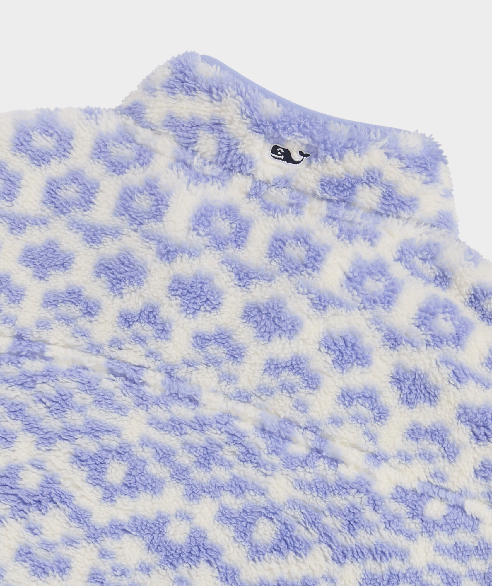 OUTLET Fair Isle Fuzzy Classic Quarter-Zip