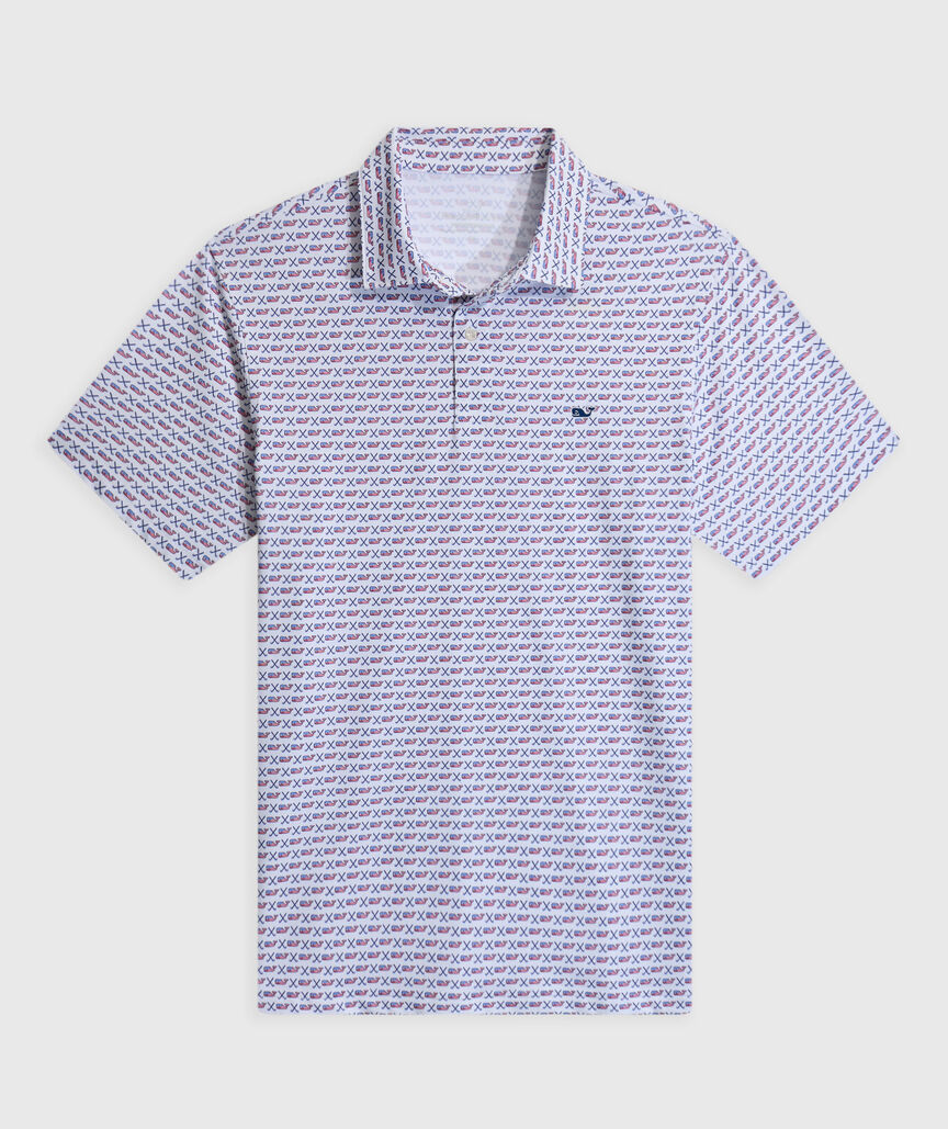 OUTLET Flag Whale Golf Performance Polo