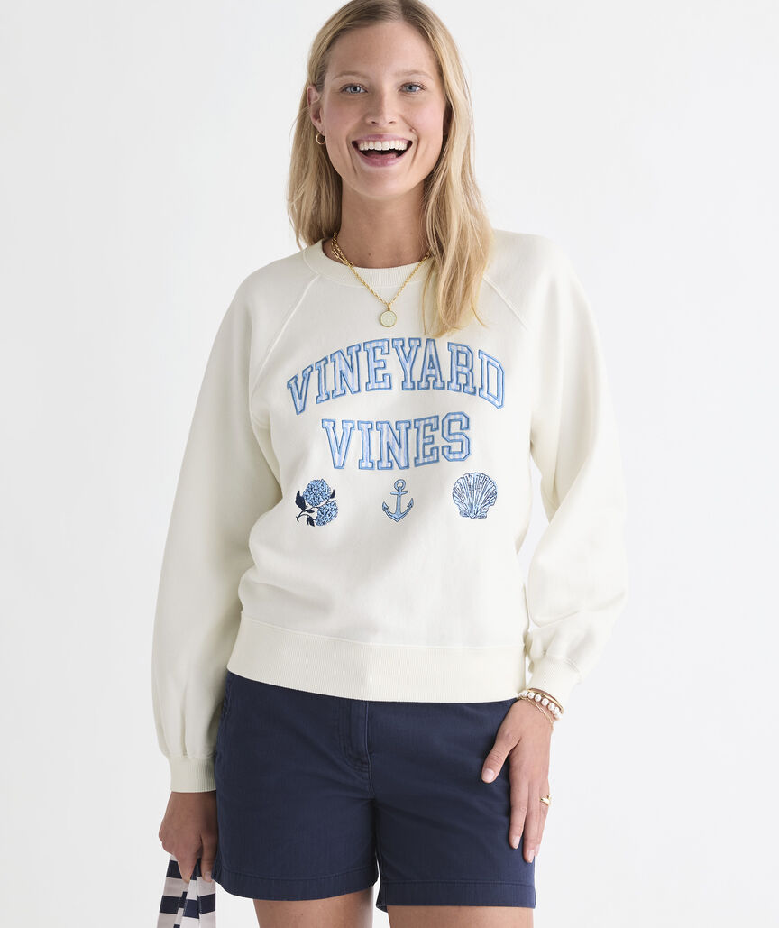 Surf Terry Appliqué Sweatshirt