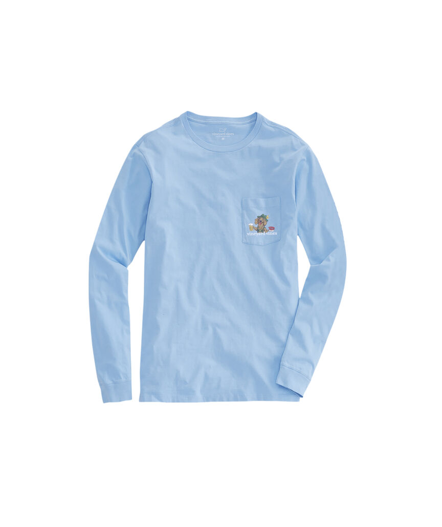 OUTLET Oktoberfest Doxie Dog Long-Sleeve Pocket Tee