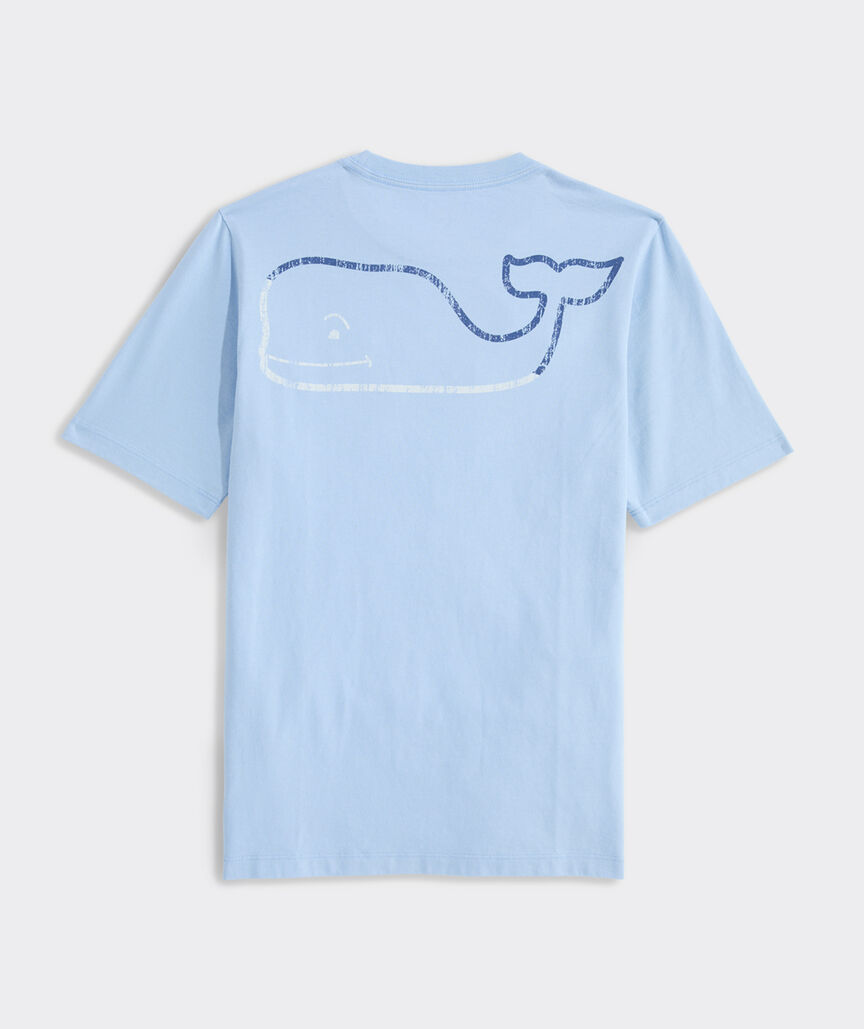 Boys' Burgee Vintage Whale Short-Sleeve Pocket Tee