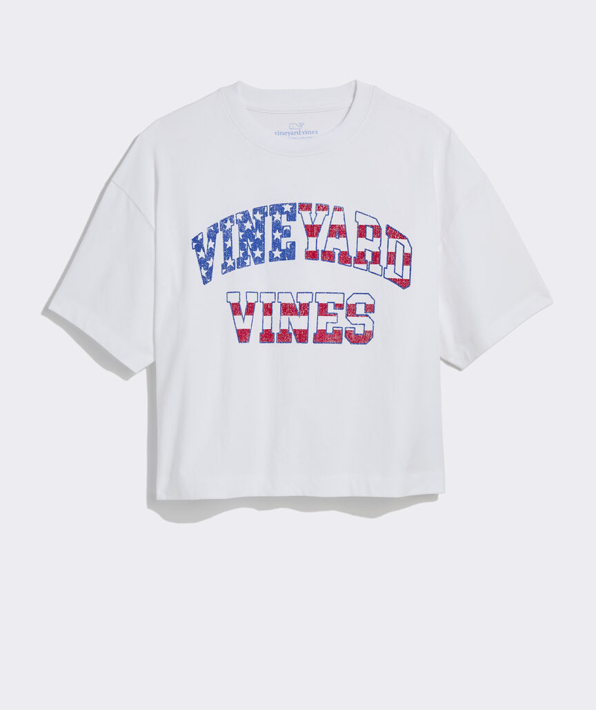 Women's VV USA Boxy Tee