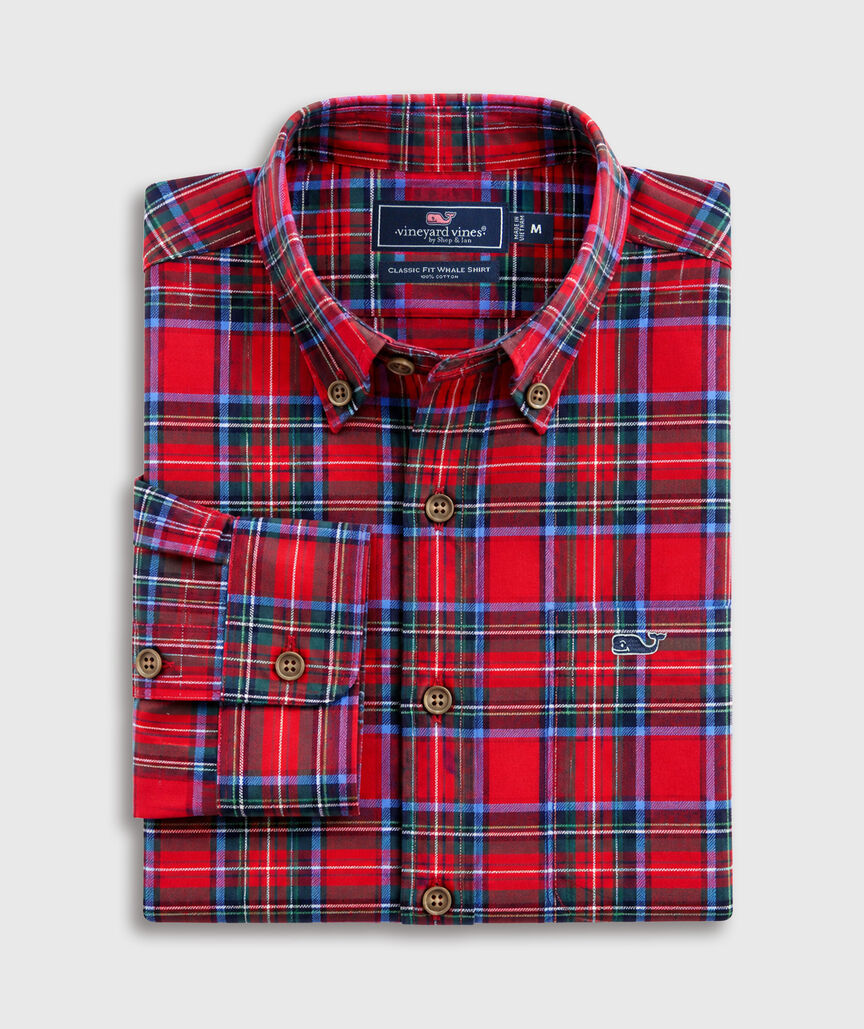 OUTLET Flannel Yuletide Tartan Shirt