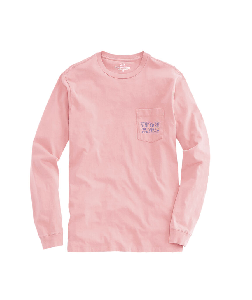 OUTLET Women's Flamingo Long-Sleeve Pocket Tee