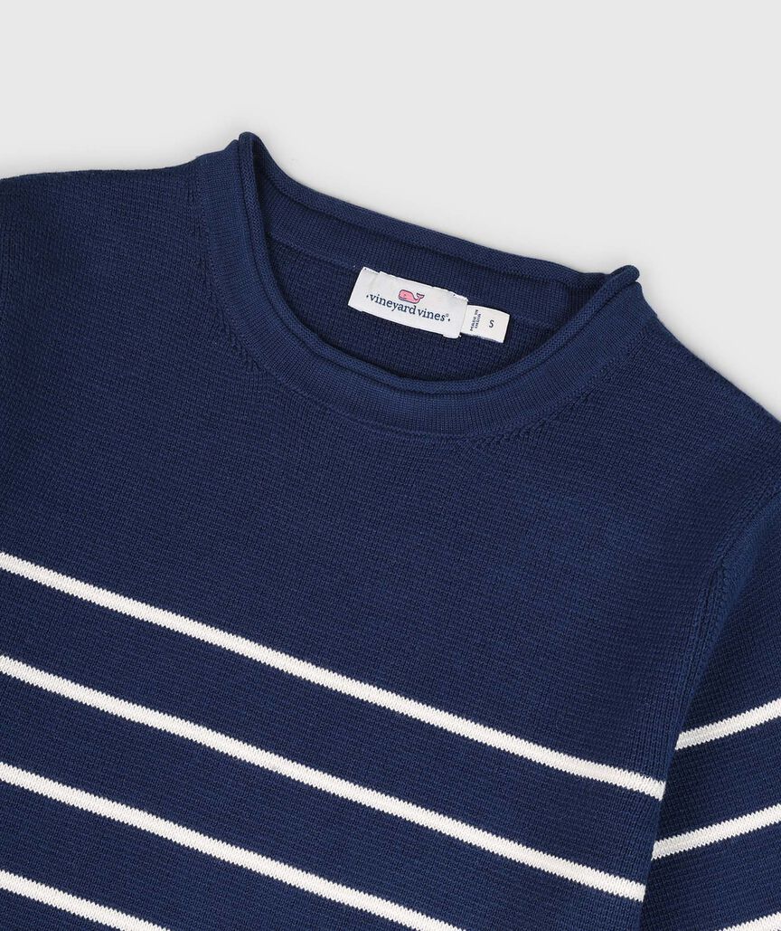 OUTLET Cotton Rollneck Sweater Dress