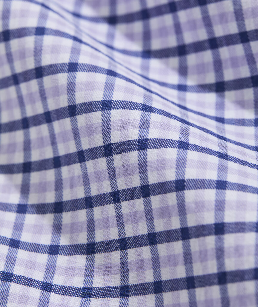 Performance Cotton Tattersall Shirt