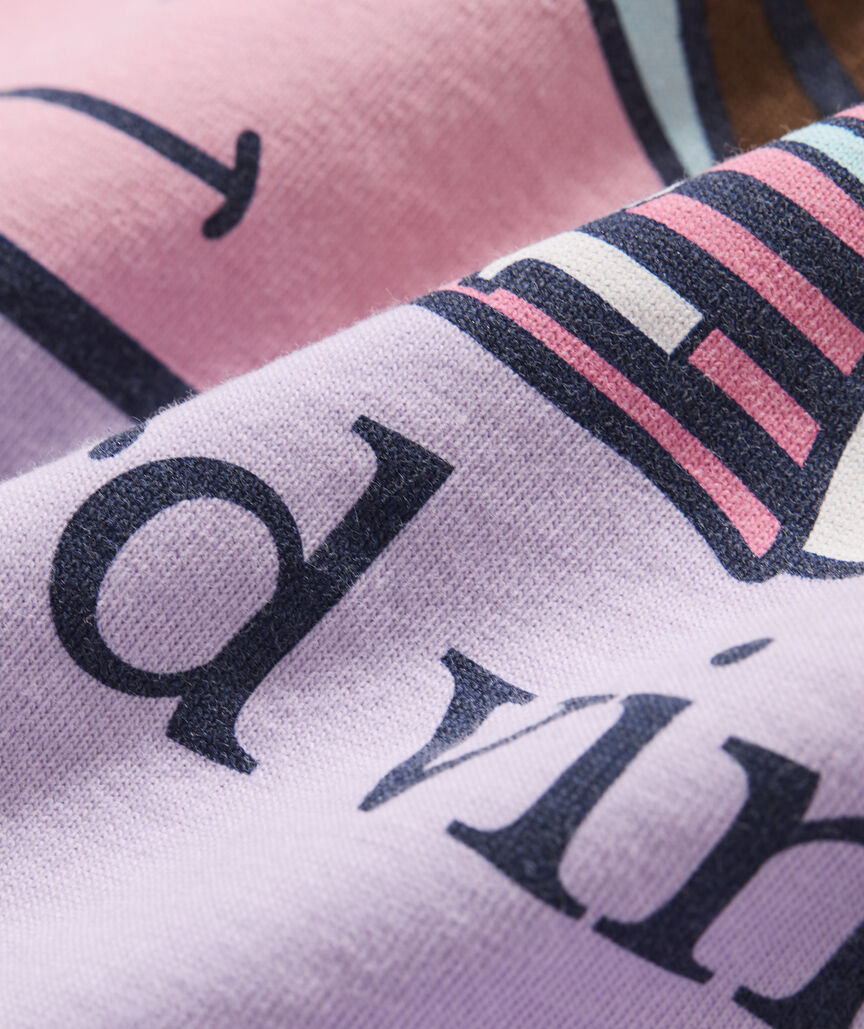 Girls' Soccer Player Whale Short-Sleeve Pocket Tee