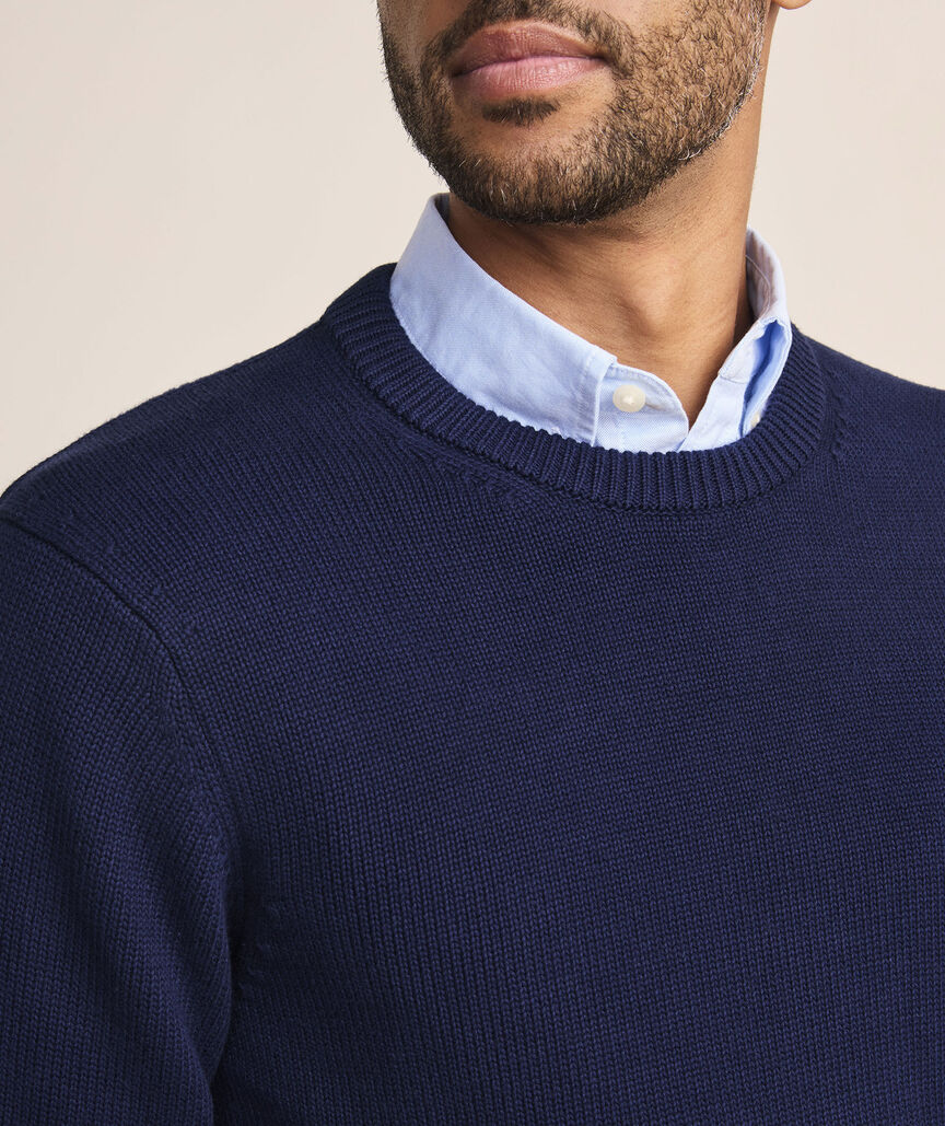 Cotton Crewneck Sweater