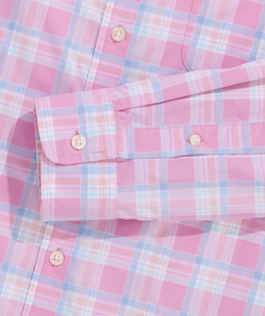 Performance Coconut Key Plaid Featherweight Shirt