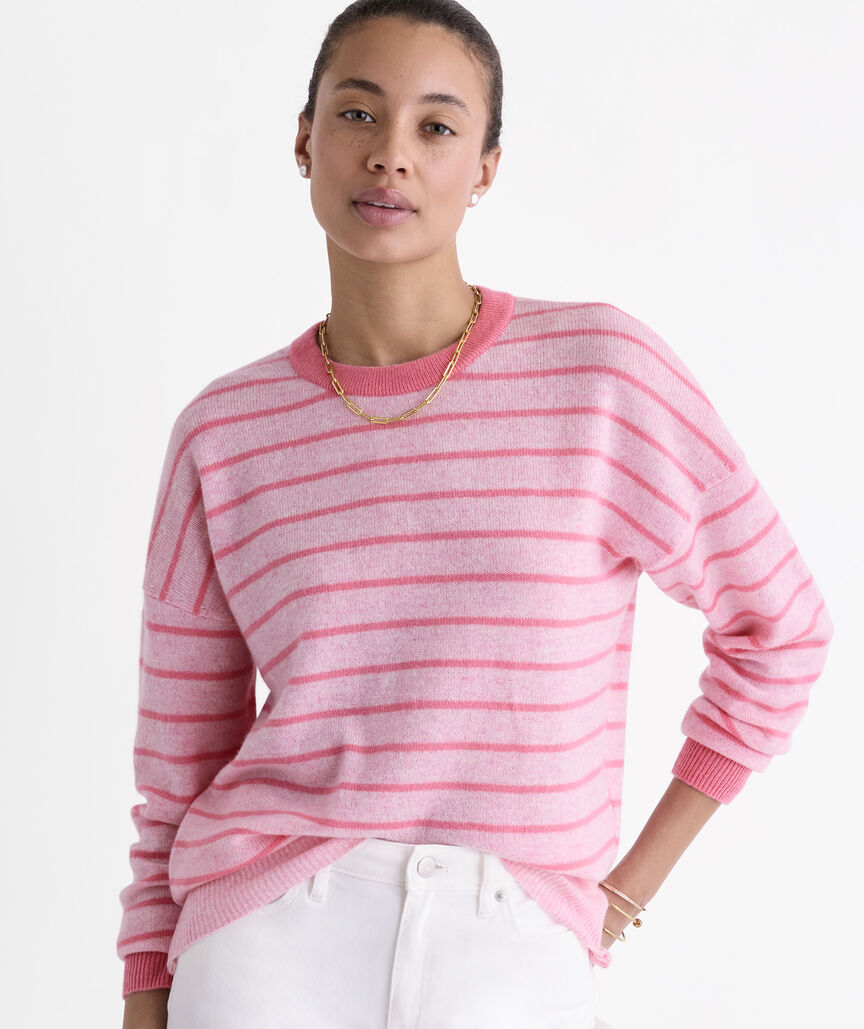 Seaspun Cashmere Stripe Crew