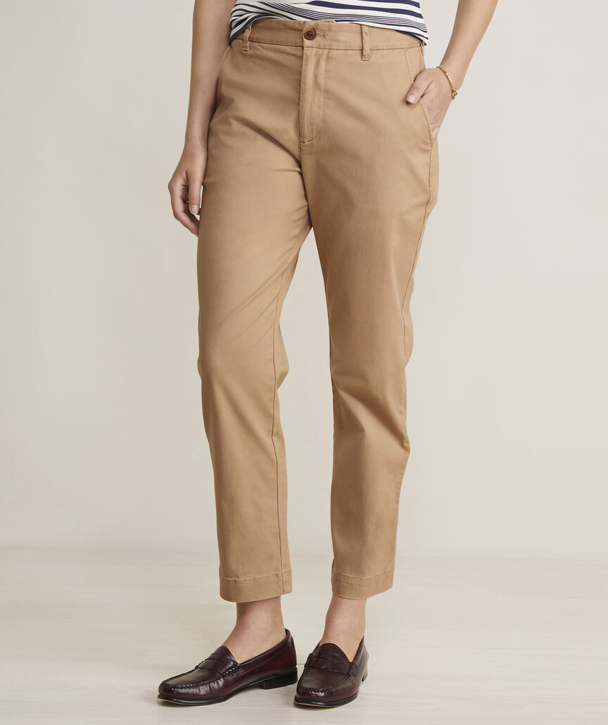 Mid-Rise Vintage Chinos
