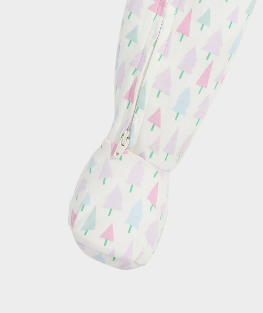 Baby Whale Print Footie