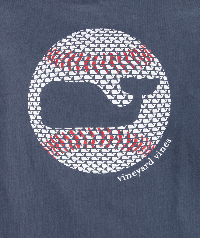 Boys' Baseball Whale Dot Short-Sleeve Pocket Tee