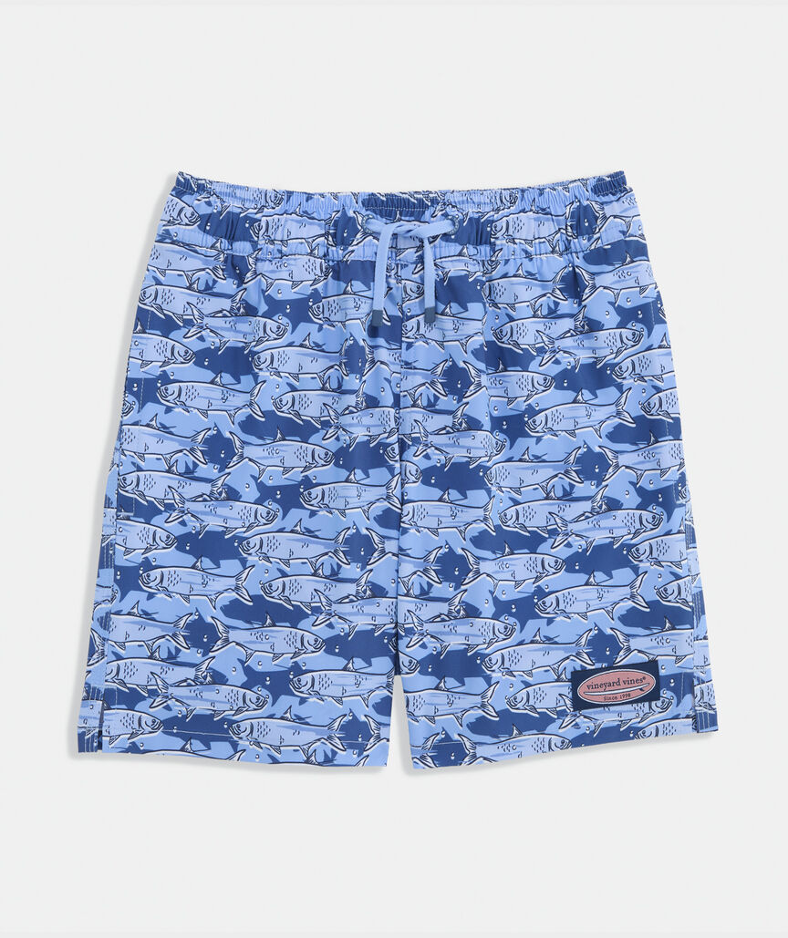 Boys' Short Liner Chappy Swim Trunks