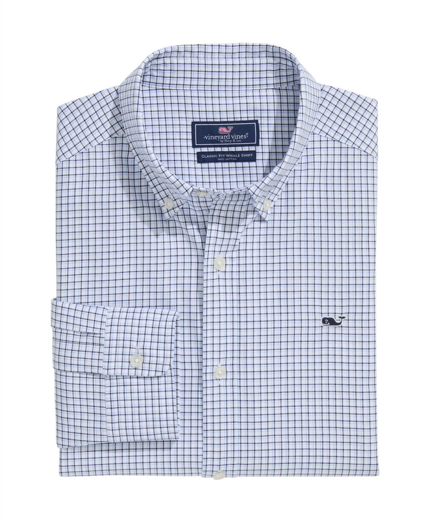 OUTLET Poplin Plaid Shirt