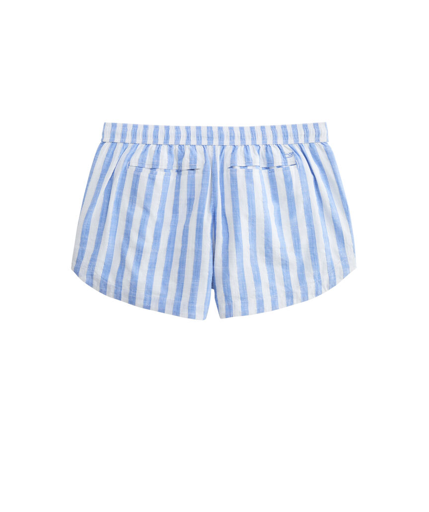 OUTLET Striped Pull-On Shorts